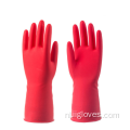 Pure latex keuken huishoudelijke rubberen handschoenen huishoudelijke handschoenen